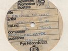 ROCK  /SIXTIES -- STATUS QUO --  MAKE ME STAY A BIT LONGER -- 2- SIDED ACETATE