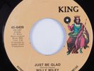 Crossover Soul/Funk 45 WILLY WILEY Just Be Glad KING HEAR VG+/VG++