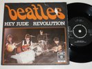 Very rare The Beatles single 45 Hey Jude Parlophone DP 570 Sweden/VG+/Exc