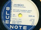 TADD DAMERON  Jahbero / Lady Bird  BLUE NOTE  559   Hear 