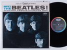 BEATLES Meet The Beatles CAPITOL LP VG+ rainbow label stereo