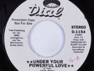 Northern Soul 45 JOE TEX Under Your Powerful Love DIAL HEAR