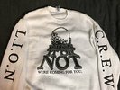 Like it or not L crewneck sxe nyhc terror madball rival mob floorpunch fury bane