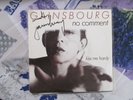 signature dédicace autographe de serge gainsbourg sur le 45t no comment kiss me