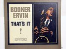 BOOKER ERVIN-THAT'S IT ON CANDID JAZZ LP-VG+, MONO, DG