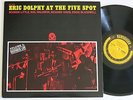 ERIC DOLPHY AT THE FIVE SPOT VOLUME 2 RARE JAPAN PRESTIGE LP 1978 MINT-