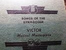JEWISH Cantor ROBERT SEGAL SONGS OF The SYNAGOGUE Victor Album M-688 KADDISH 78