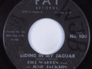 R&B Soul Mod Blues 45 BILL WARREN & JUMP JACKSON Riding In My Jaguar FAY HEAR