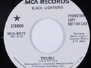 Funk Psych 45 BLACK LIGHTNING Trouble MCA HEAR NM/VG++