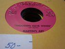 24F M- garage Martins Art thoughts have wings / control group dropout