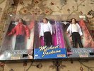BNIB 1995 Official Michael Jackson Black or White & Beat It Dolls- still work:)