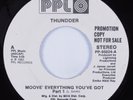 Funk Boogie 45 THUNDDER Moove' Everything You've Got PPL HEAR