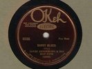 78 rpm Louis Armstrong OKeh 8535 in E/E- Hear  (Johnny Dodds) nice shape