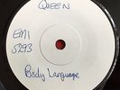 QUEEN - Body Language - Very Rare UK 7