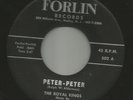 DOOWOP R&B bw/ ROCKER - ROYAL KINGS-  PETER-PETER  -HEAR BOTH -1961 FORLIN