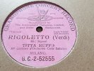 TITTA RUFFO RIGOLETTO MICI SIGNORI GRAMOPHONE CONCERT G.C-2-52555