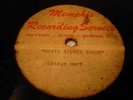 MEMPHIS RECORDING SERVICE ACETATE GLADYS HART White Silver Sands Composer Demo