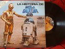 STAR WARS **La Historia (OST)** 1978 SCARCE LIMITED EDITION SPAIN LP w/ BOOKLET