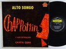 CHAPPOTTIN Y SUS ESTRELLAS Alto Songo LP on Panart