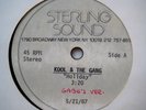 RARE 4 STERLING SOUND ACETATES - KOOL AND THE GANG 