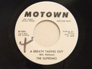 Supremes dj 45 A BREATH TAKING GUY / ROCK AND ROLL BANJO BAND   Motown VG++