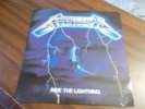 Metallica Ride the Lightning metal classic import LP on Vertigo