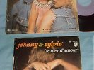 JOHNNY HALLYDAY & SYLVIE VARTAN - J'AI UN PROBLEME , PORTUGAL 7'' RARE 45