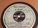 SIGNED  florence foster jenkins 78 Rpm Record VG/E-