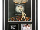 Barry Gibb Signed Vinyl Large Framed 20x16 Bee Gees Music Autograph Display COA