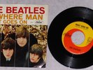 THE BEATLES - Nowhere Man & What Goes on, Original 1966 45 & Picture Sleeve, EX