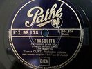 YVONNE CURTI     LEHAR / DEUTSCH ALTMAN    RARE FRENCH DECCA 78 RPM 10