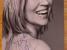 Agnetha Fältskog Postcard SIGNED Autogramm signiert ABBA