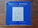 DEVY ERLIH BUREAU RAVEL SONATA VIOLIN PIANO 10'' DUCRETET THOMSON  ??