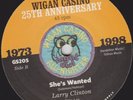 LARRY CLINTON - SHES WANTED - WIGAN ANNIVERSARY