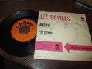 rare fench juke box les beatles help no ep  single promo