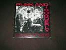 VARIOUS - PUNK AND DISORDERLY LP - 1981 RED VINYL PRESSING - AABT 100 - PUNK OI