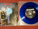 THE DAMNED LOVE SONG CAPTAIN SENSIBLE RARE MISSPRESS ON BLUE VINYL RECORD