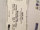 ANDRE RIEU Two concert tickets for 21st March - MANCHESTER