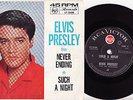 ELVIS PRESLEY - NEVER ENDING  1964 NZ/OZ 7
