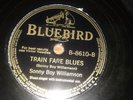 Vintage Sonny Boy Williamson 78 RPM Welfare Store Blues Bluebird B-8610-A