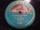 78 rpm - YVONNE BLANC Rhapsody in Blue -  GERSHWIN voix de son maitre SG 106