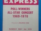 Love Affair Cliff Richard Dana Original NME Poll Winners Programme Wembley 1970