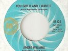 ANDRE WILLIAMS You Got It And I Want It RIC TIC DETROIT  NORTHERN SOUL 45