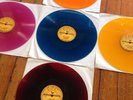 Vintage Set Of 5 ELVIS 78rpm SUN Color Vinyl REISSUE