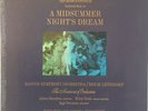 RARE VTG Mendelssohn Midsummer Night's Dream Leinsdorf Shakespeare Boston Orch.