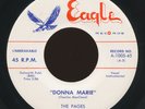 THE PAGES rare West Texas dowop 45 DONNA MARIE 1958 / NMint  (Hear it )