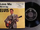 RARE GERMAN SINGLE OF ELVIS PRESLEY, RIP IT UP, DEVIL'S COVER RCA 47-9109