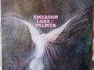 EMERSON LAKE & PALMER ORIGINAL 1970 UK ISLAND DEBUT 1ST LP ILPS 9132 EX VINYL