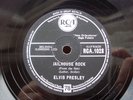 ELVIS PRESLEY 78 RPM JAILHOUSE ROCK / TREAT ME NICE UK RCA 1028 No.1