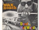 Max Roach Deeds, not words w.Booker Little Riverside DG blue small label